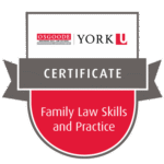 York university family law skills and practice